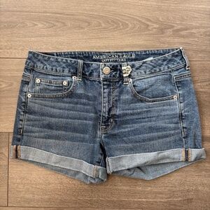 American Eagle Boy Midi Jean Shorts